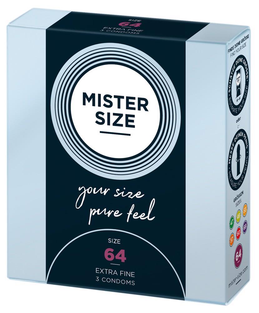 Mister Size 64Mm Pack Of 3