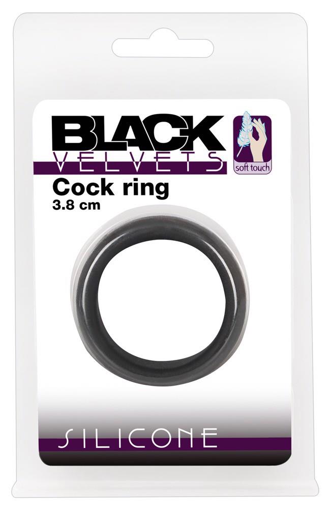 Black Velvets Cock Ring 3.8 Cm