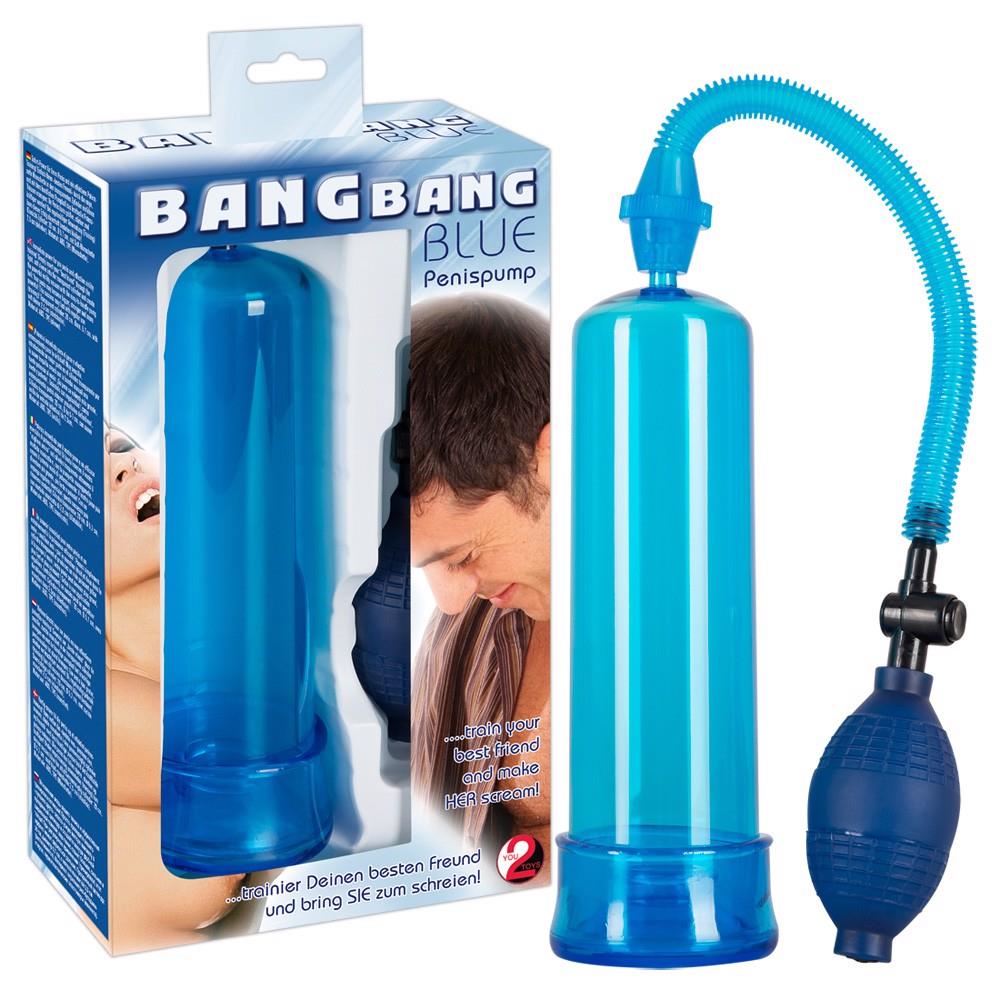 Bang Bang Blue Penis Pump Blue