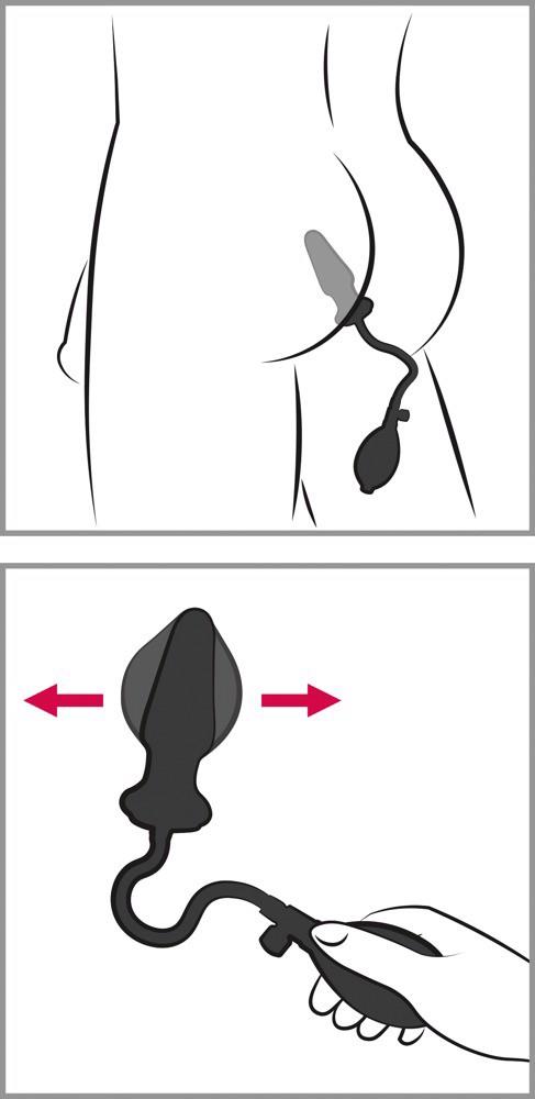 Latex Analplugs "Anal Expert"