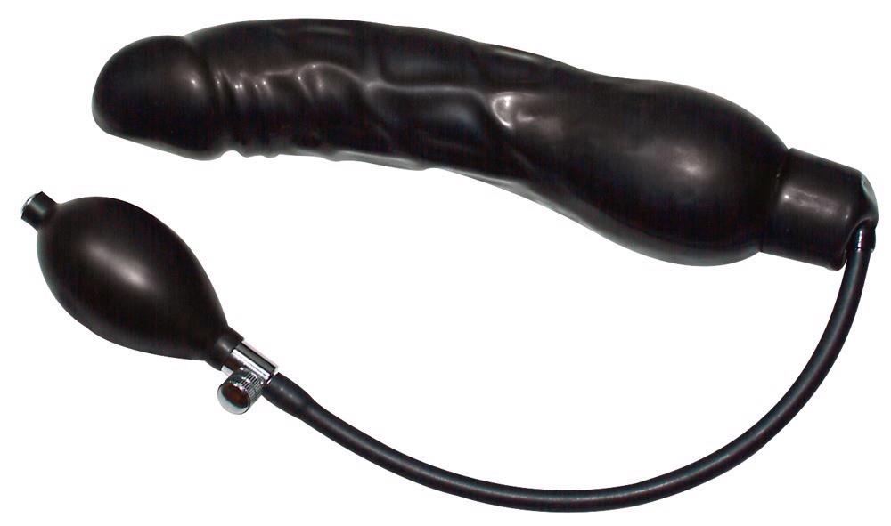 Inflatable Latex Dildo