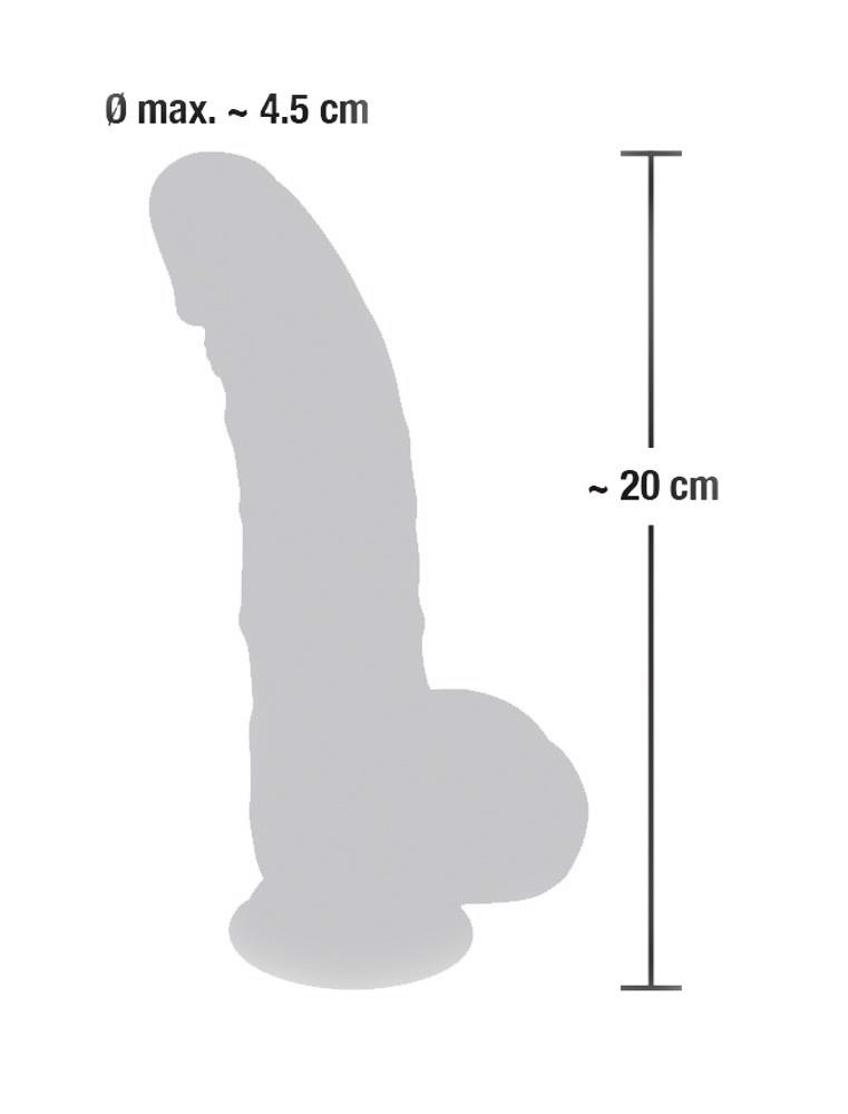 Medical Silicone Dildo 20 Cm