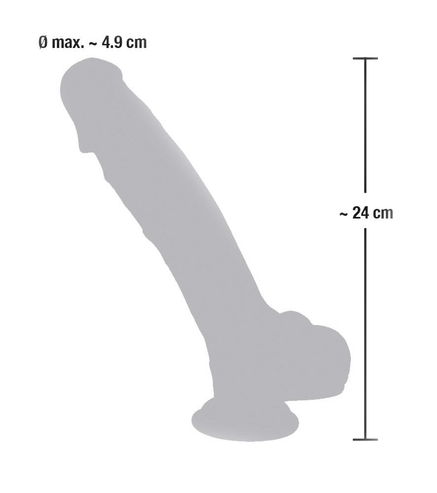 Medical Silicone Dildo 24 Cm