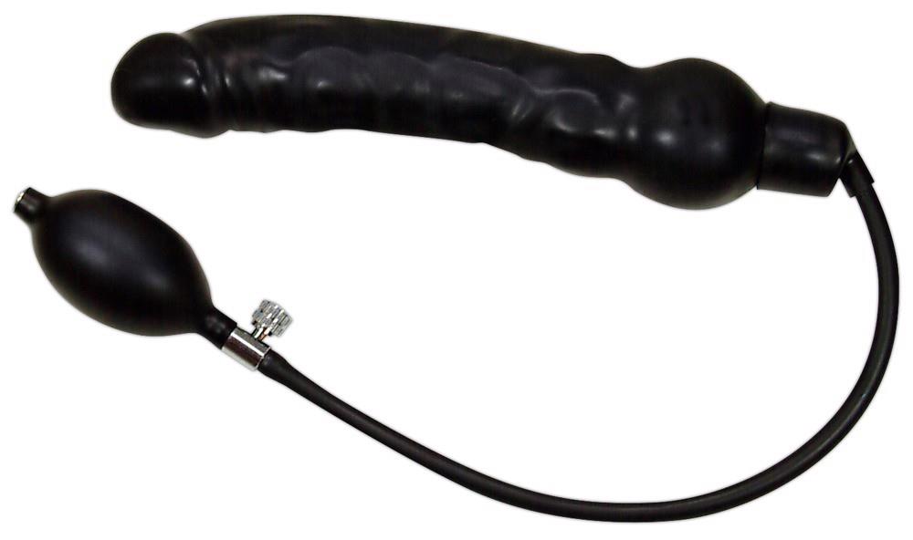 Blow Me Up Latex Dildo