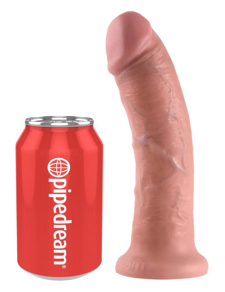King Cock 8 Inch Skin-Coloured
