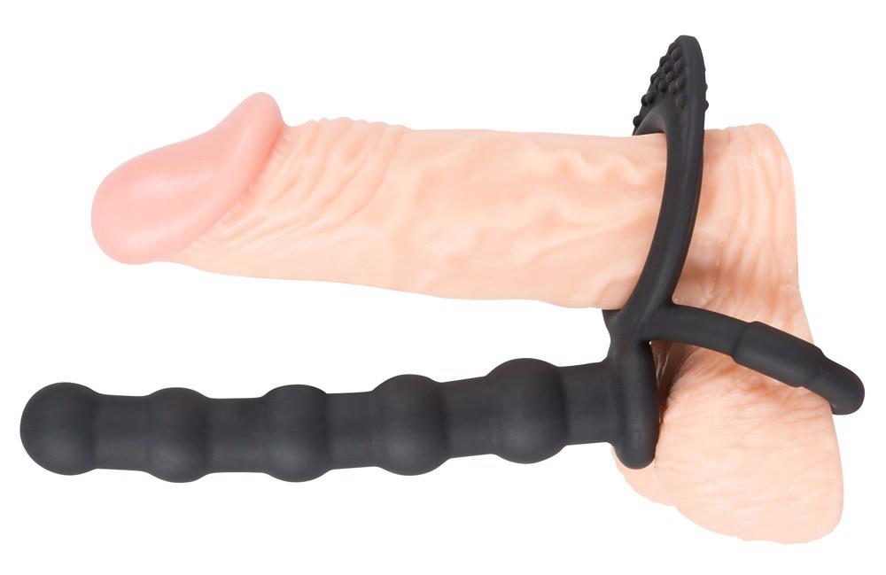 Black Velvets Cock & Ball Ring