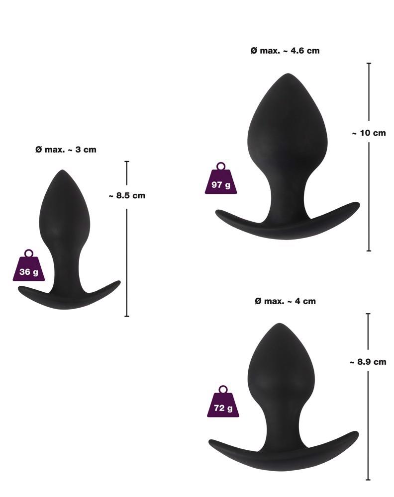 Black Velvets Anal Trainer Set