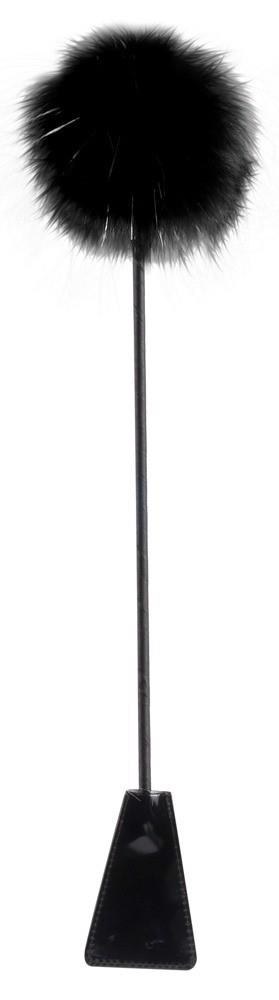 Ffsle Feather Crop Black