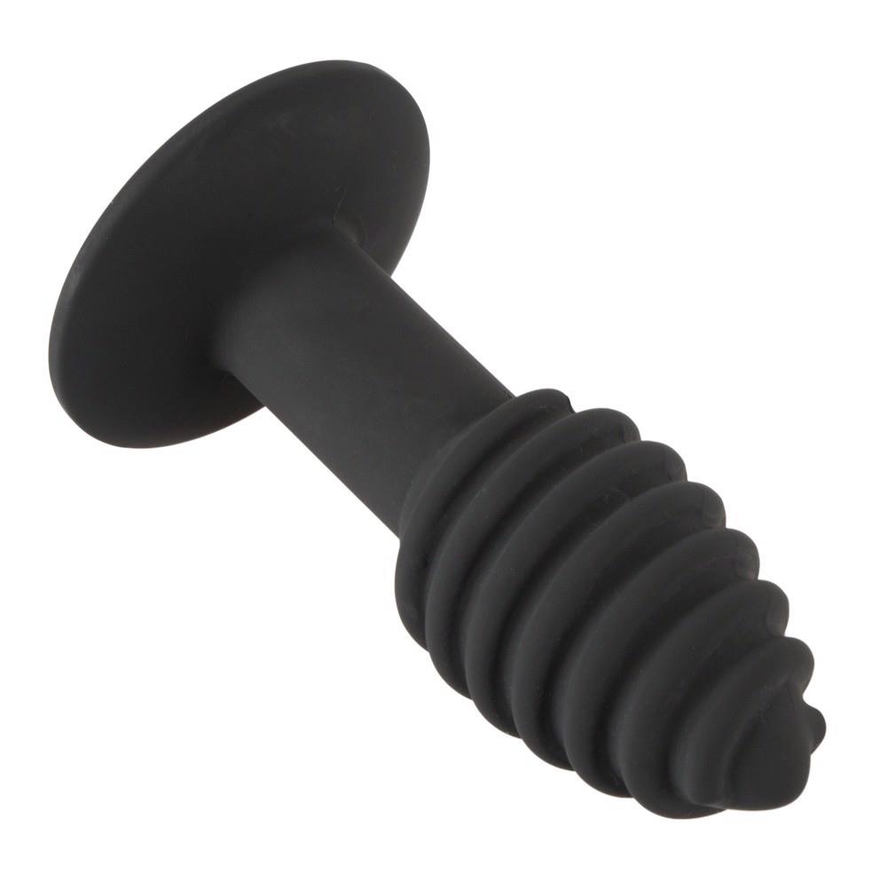 Black Velvets Twist Butt Plug