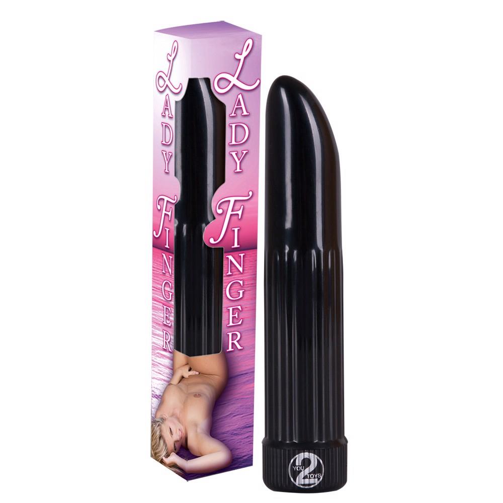 Vibrator "Ladyfinger" Schwarz