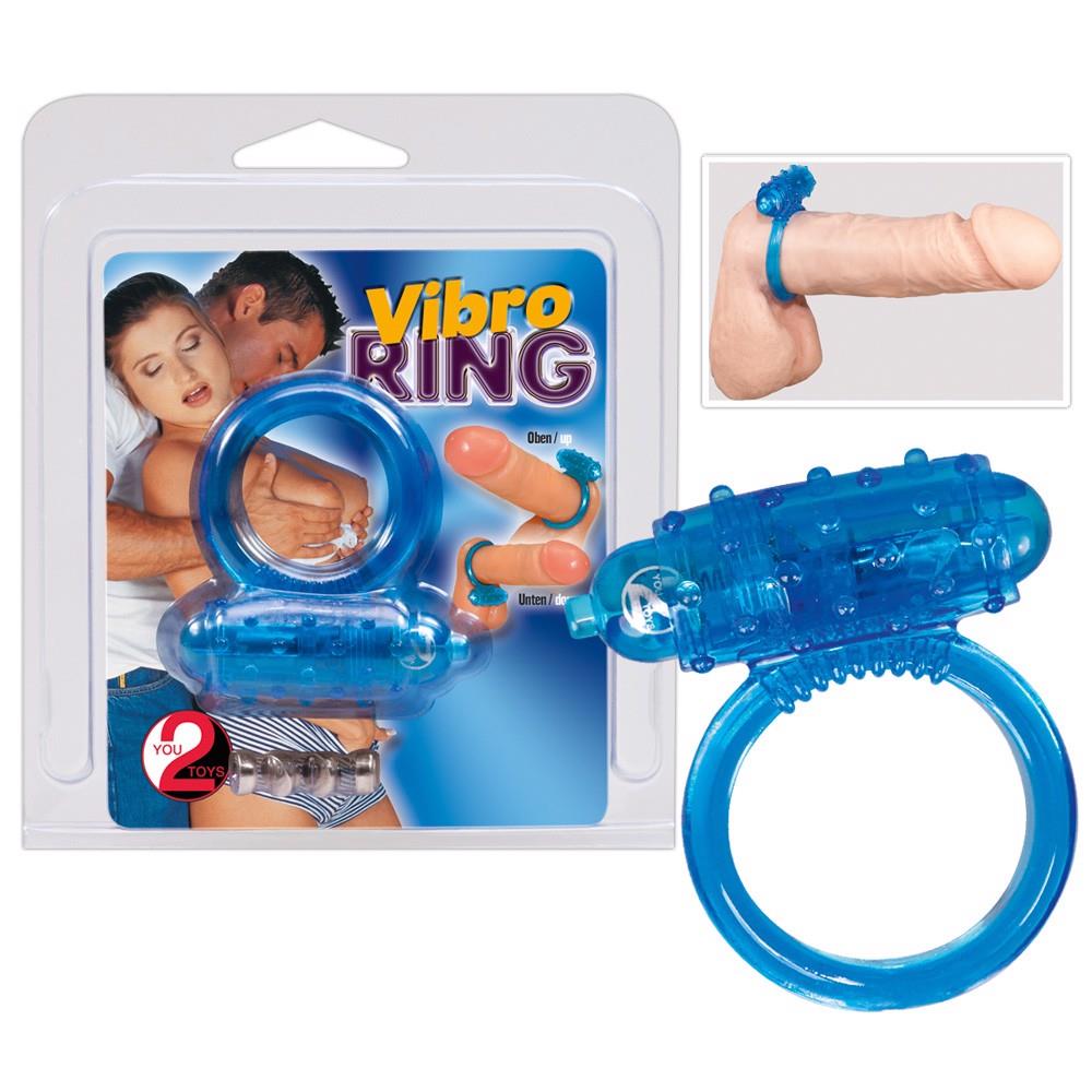 Vibrating Cockring Blue