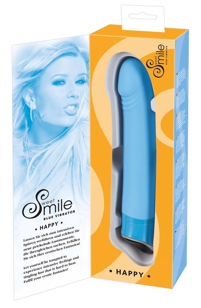 Smile Happy Blue Vibrator