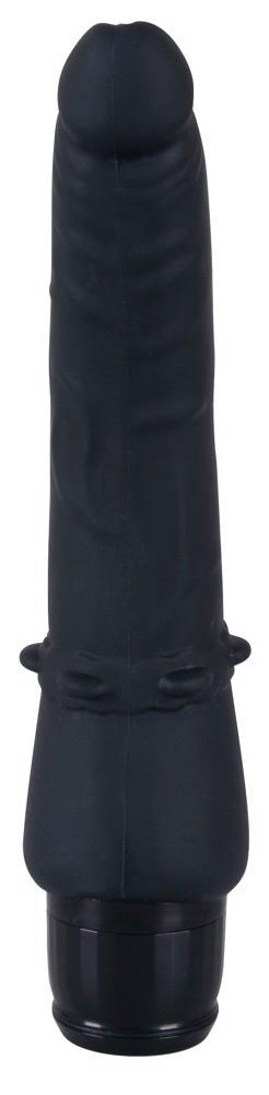 Classic Silicone Anal-Vibe Bla