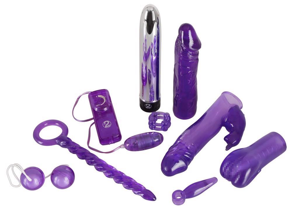 Purple Appetizer 9-Piece Set