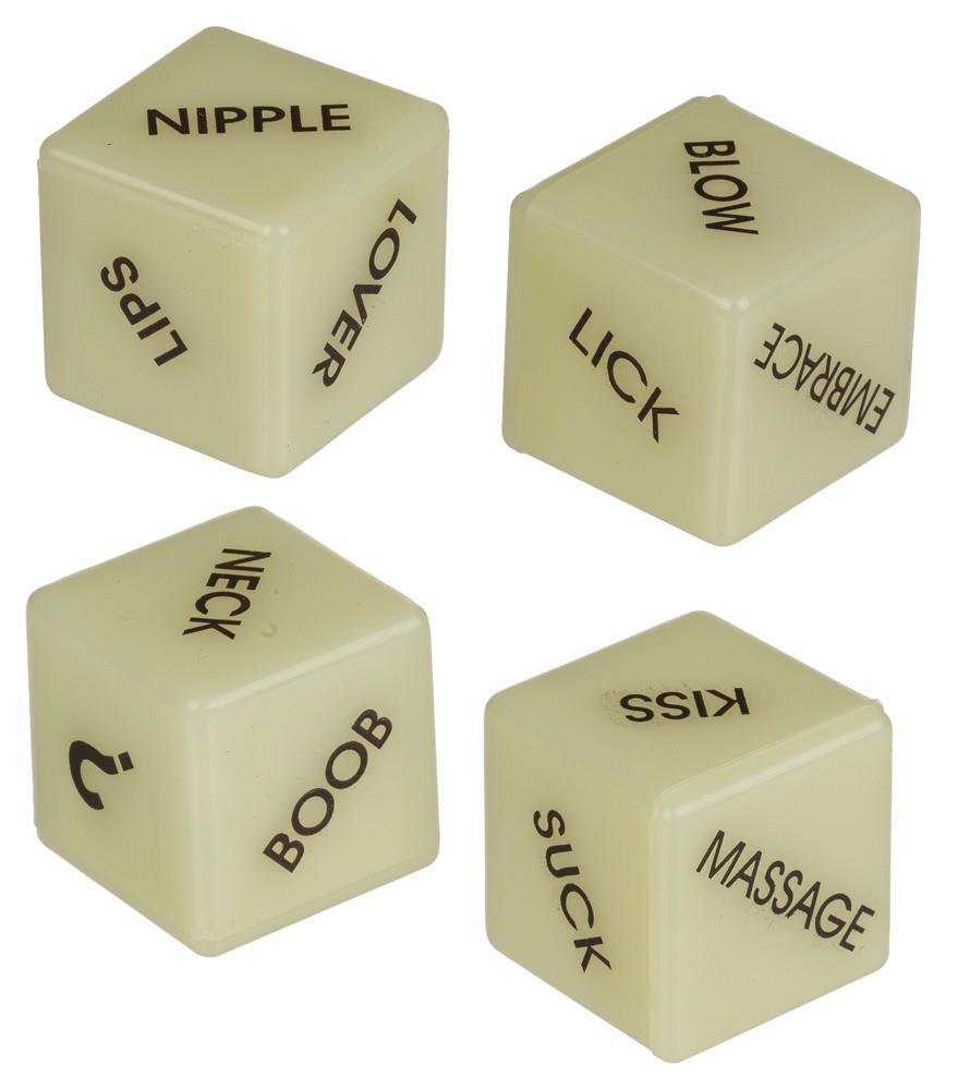 Dice "Glow-In-The-Dark" Engl.