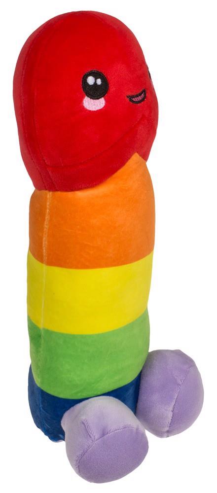 Plush Penis Rainbow 30 Cm