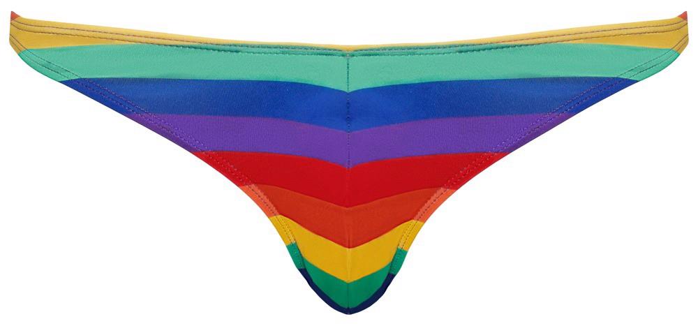 Men's Thong Rainbow S