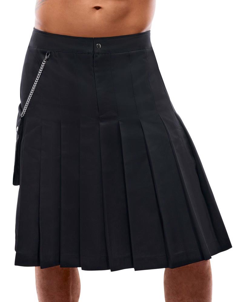 Men's Kilt Black 2Xl