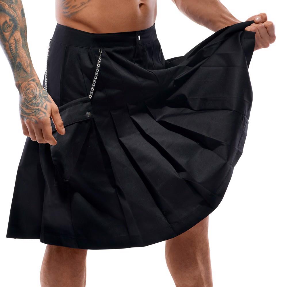 Men's Kilt Black 2Xl