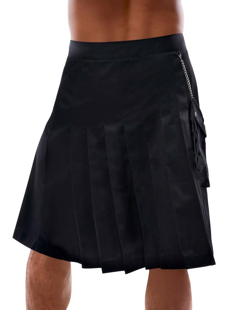 Men's Kilt Black 2Xl