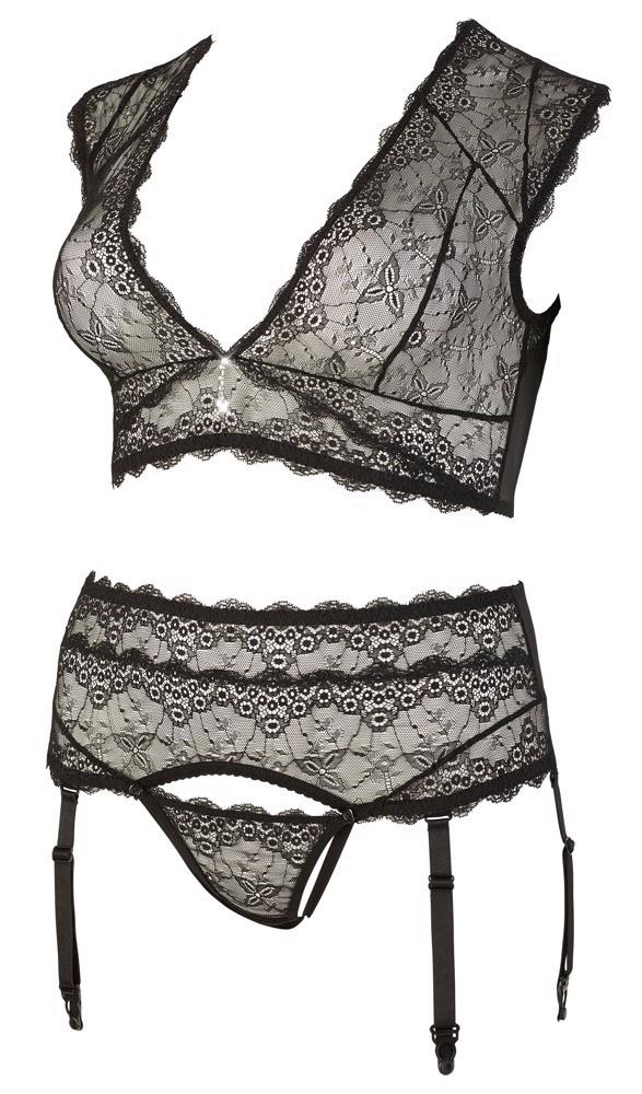 Lace Set Black 3Xl