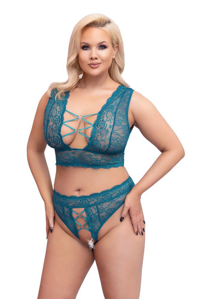 Bra Set Teal Xl