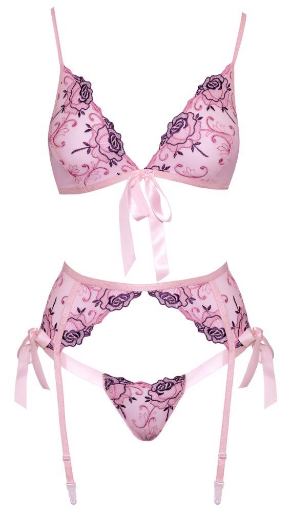 Bra Set Embroidery L/Xl