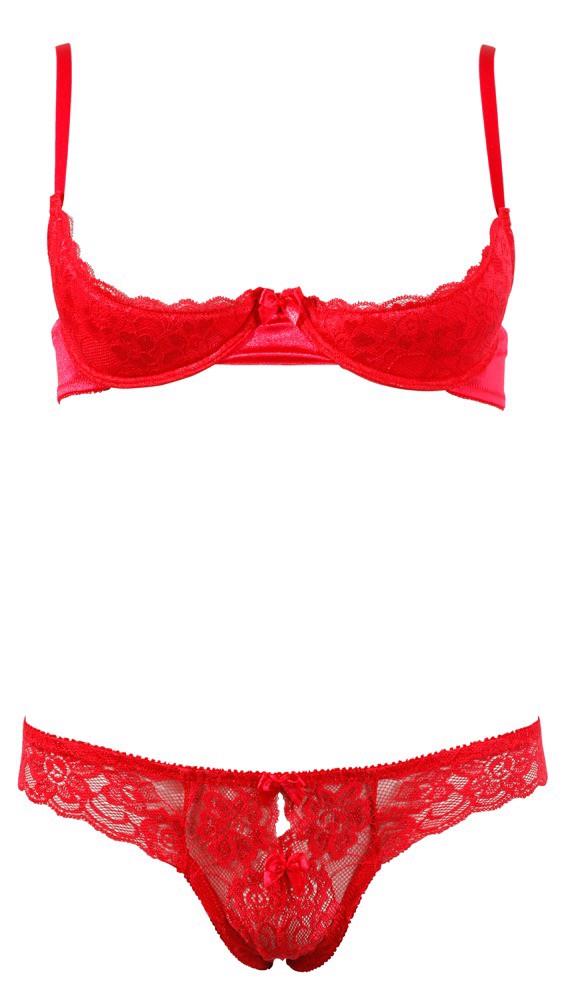 Half-Cup Bra Set 85B/L