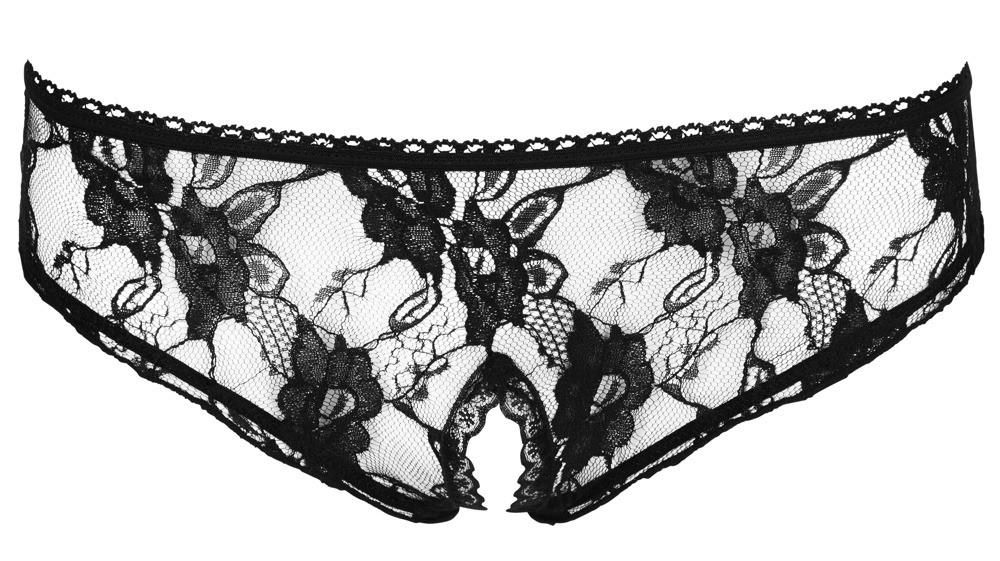 Crotchles Briefs Black M