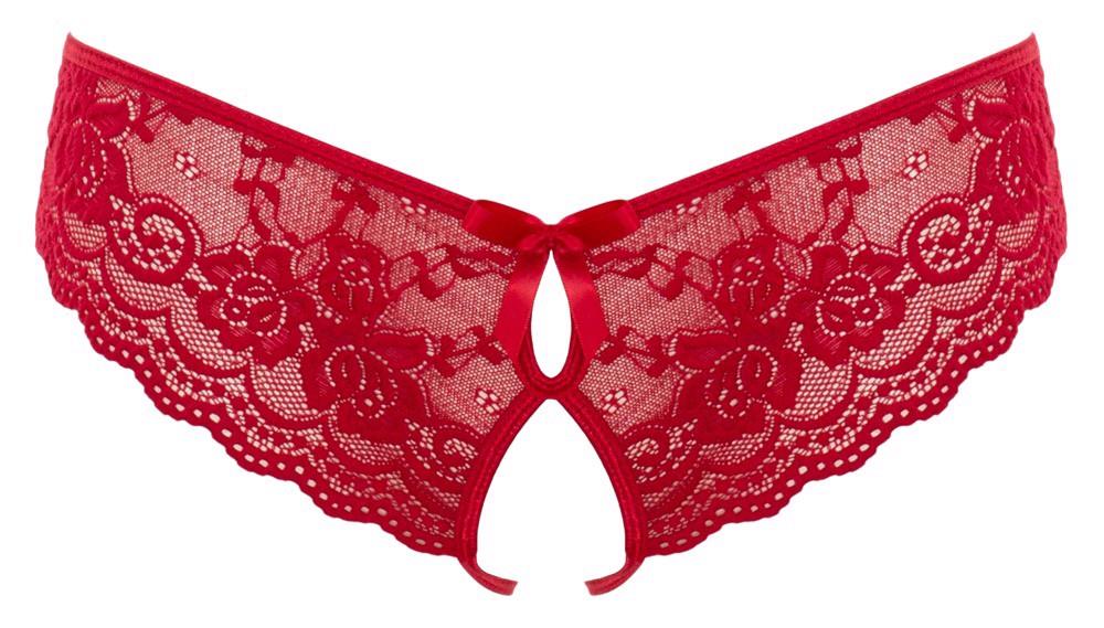 Lace Briefs Crotchless S
