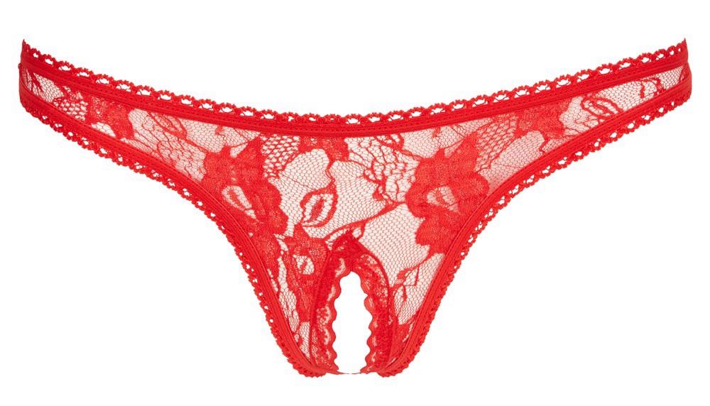 Lace String Red M