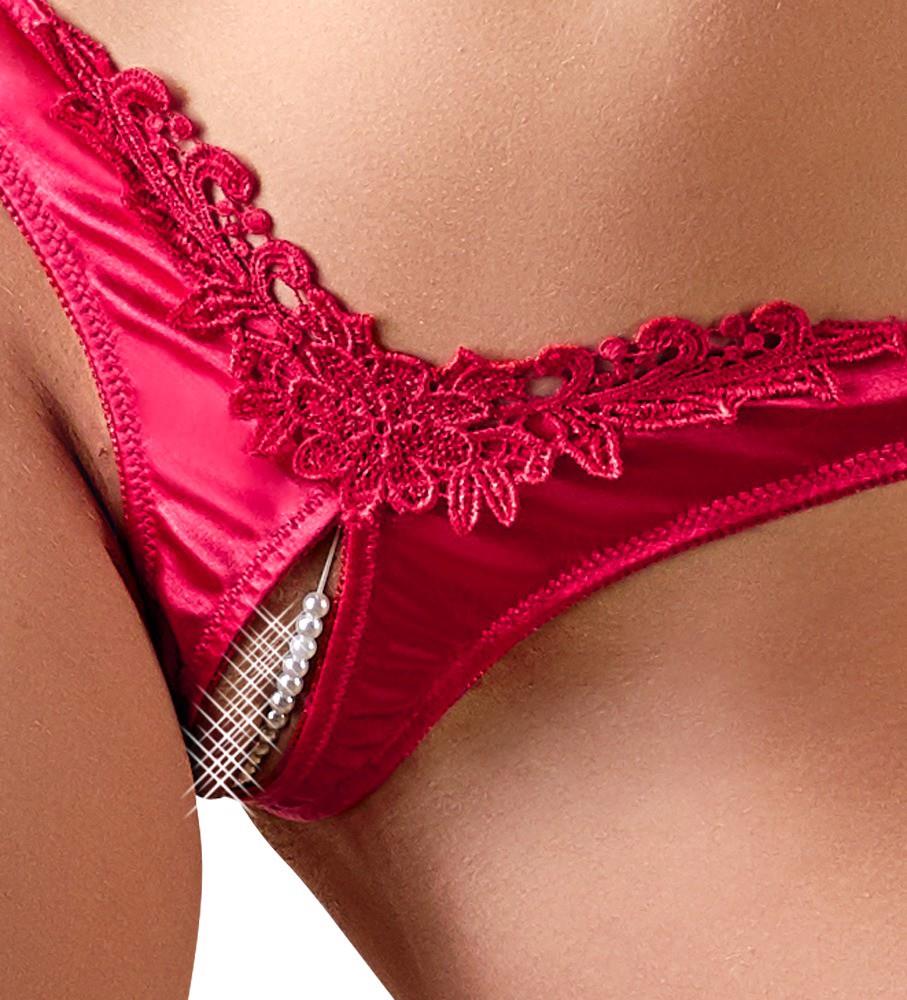 Briefs Pearls Red Xl