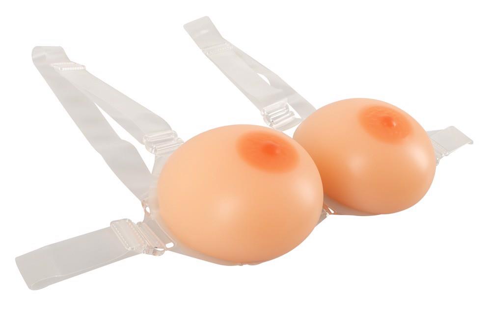 Strap-On Silicone Breasts