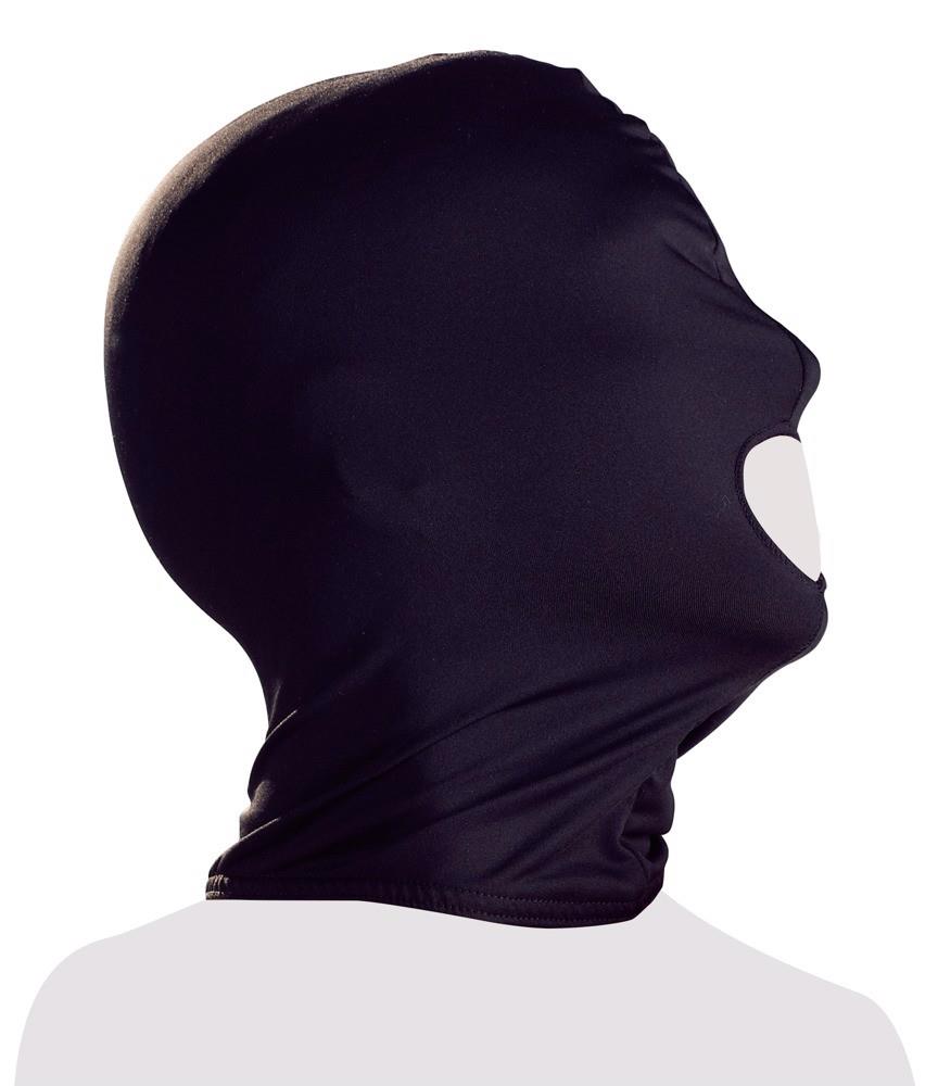Head Mask Mouth Black Bk