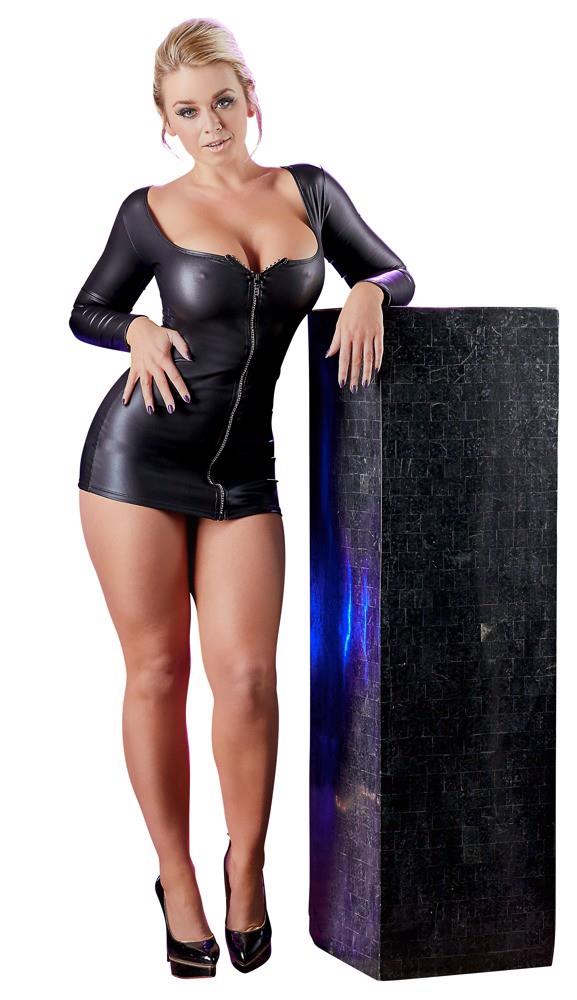 Dress With A Sparkly Zip L