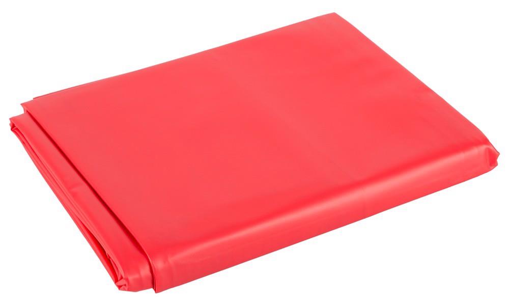 Vinyl Bed Sheet Red 200X230Cm