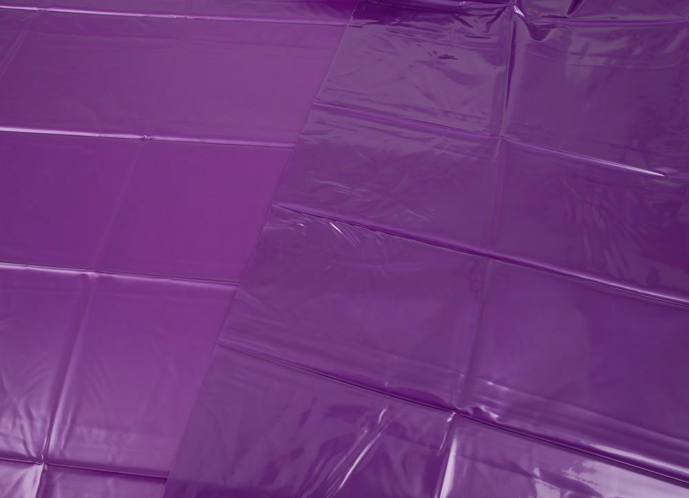 Vinyl Bed Sheet Purple 200X230