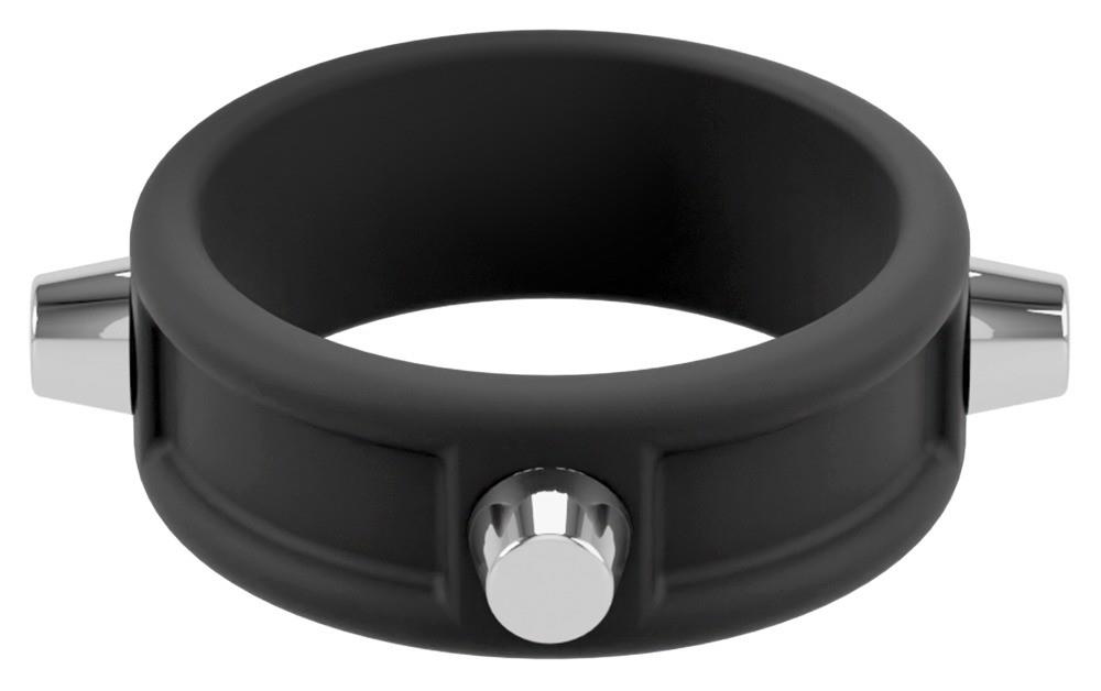 Rebel Cock Ring With Studs