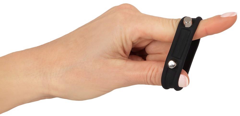 Rebel Cock Ring With Studs