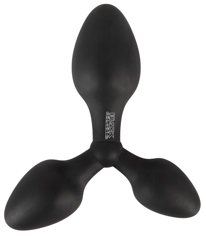 Black Velvets Triple Butt Plug