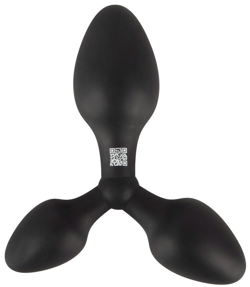 Black Velvets Triple Butt Plug