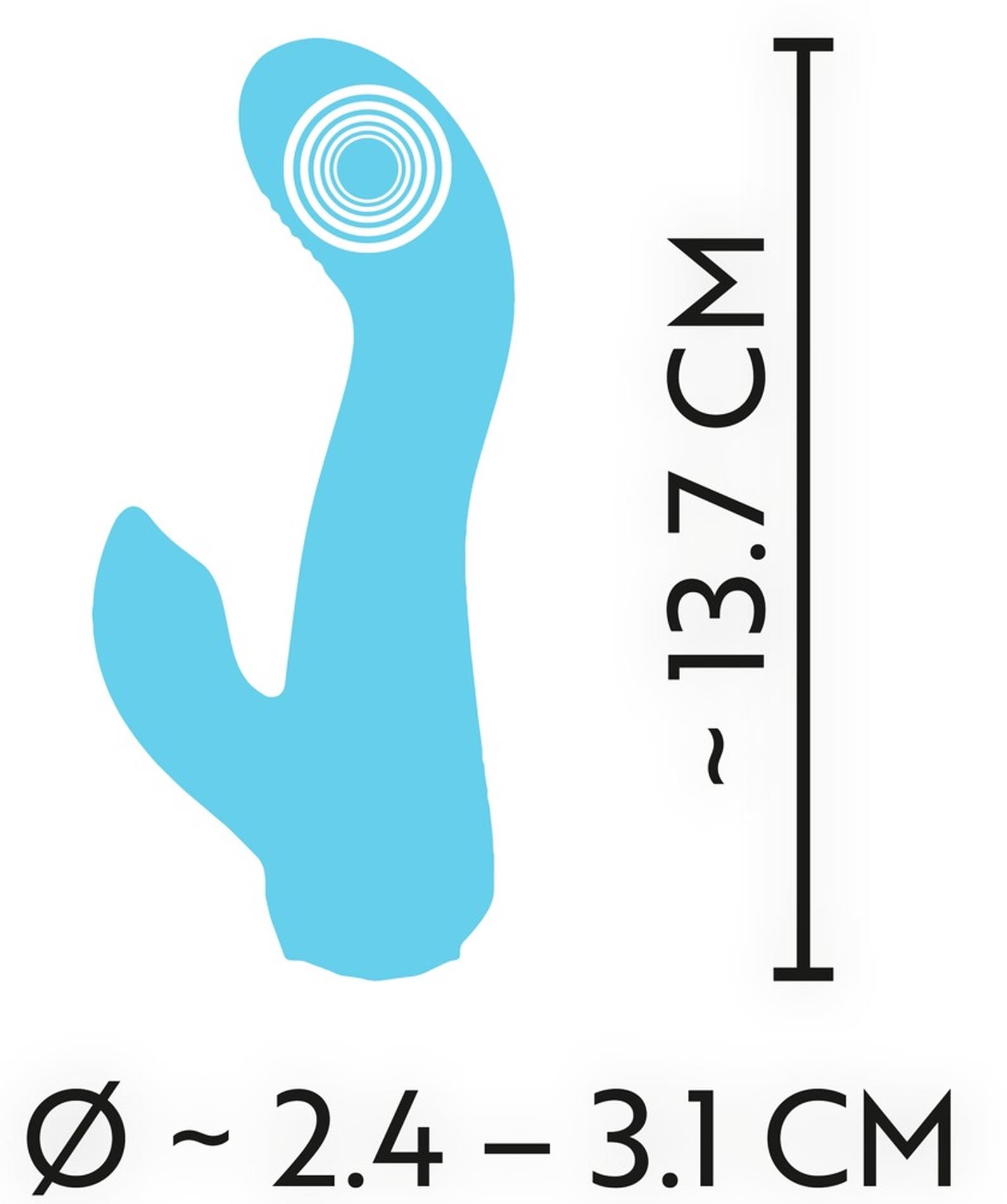 Cuties Mini Vibrator Blue 4