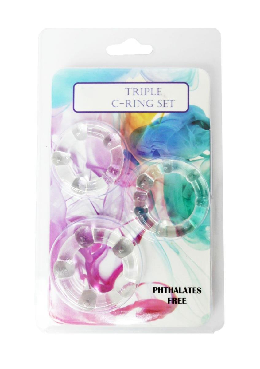 Pierścień-C-Ring Set-Cristal