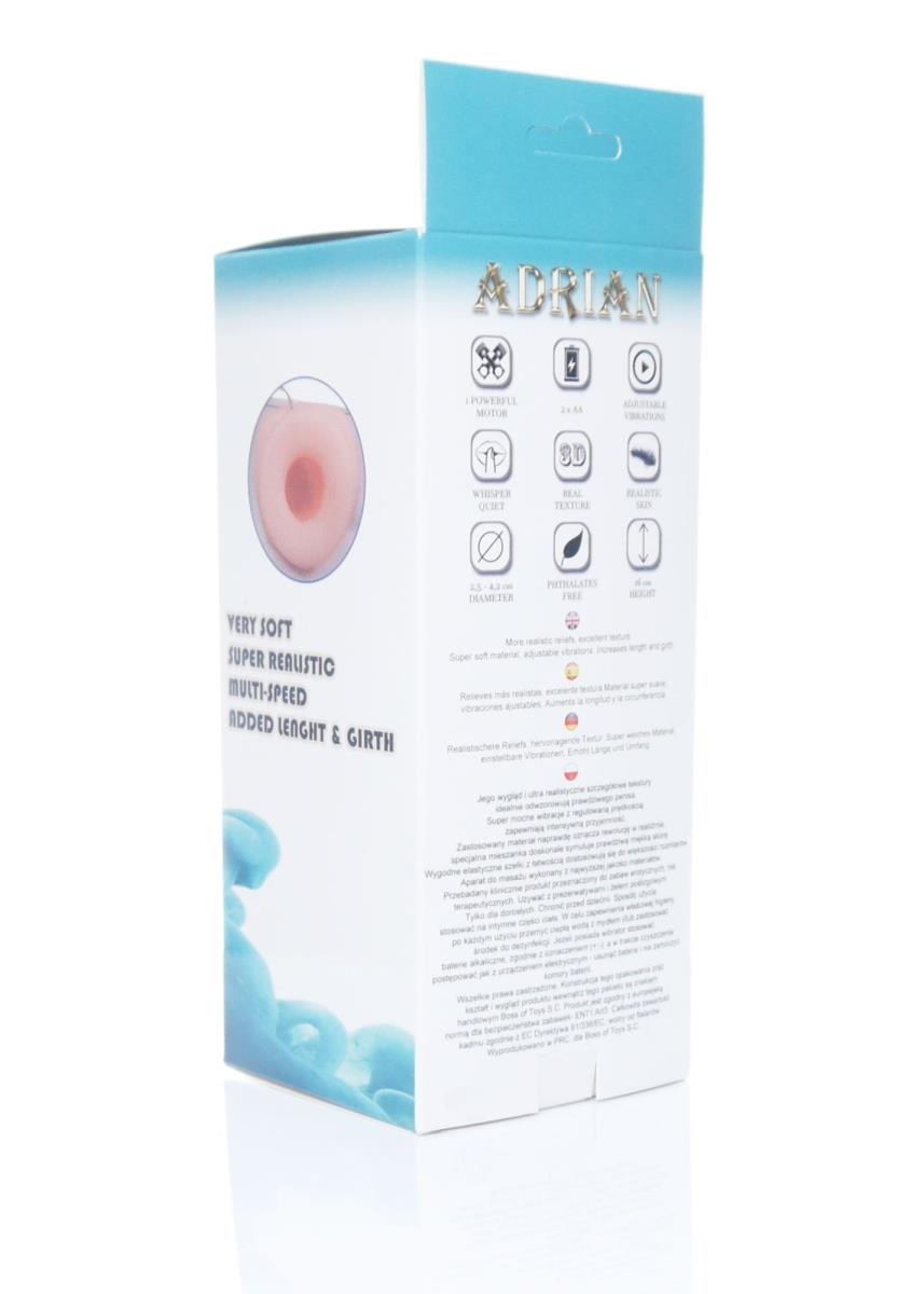 Proteza-Hollow Strap-On Adrian Vibrating