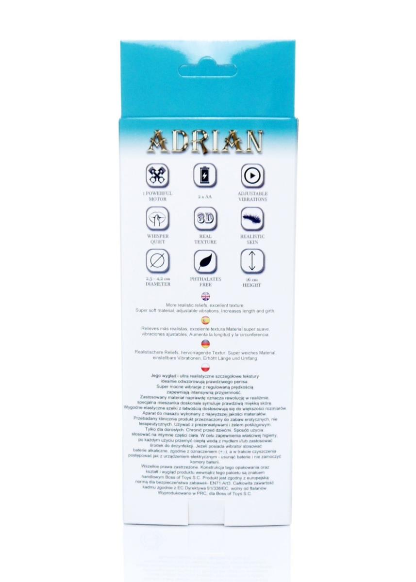 Proteza-Hollow Strap-On Adrian Vibrating