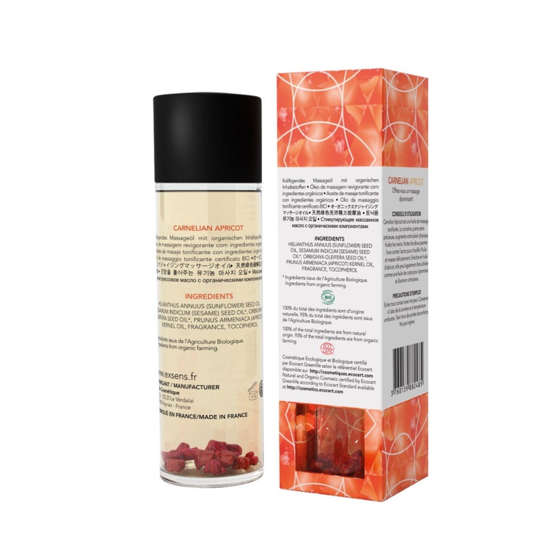 Olejek do masażu Carnelian Apricot Organic Massage Oil 100ml