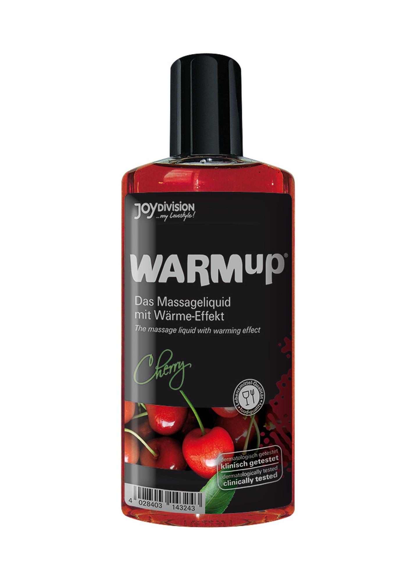 Masážny olej WARMup Cherry 150 ml