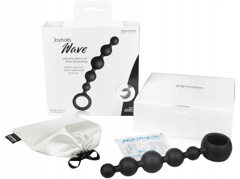 Plug/Kulki-Joyballs Anal Wave, Long, Black