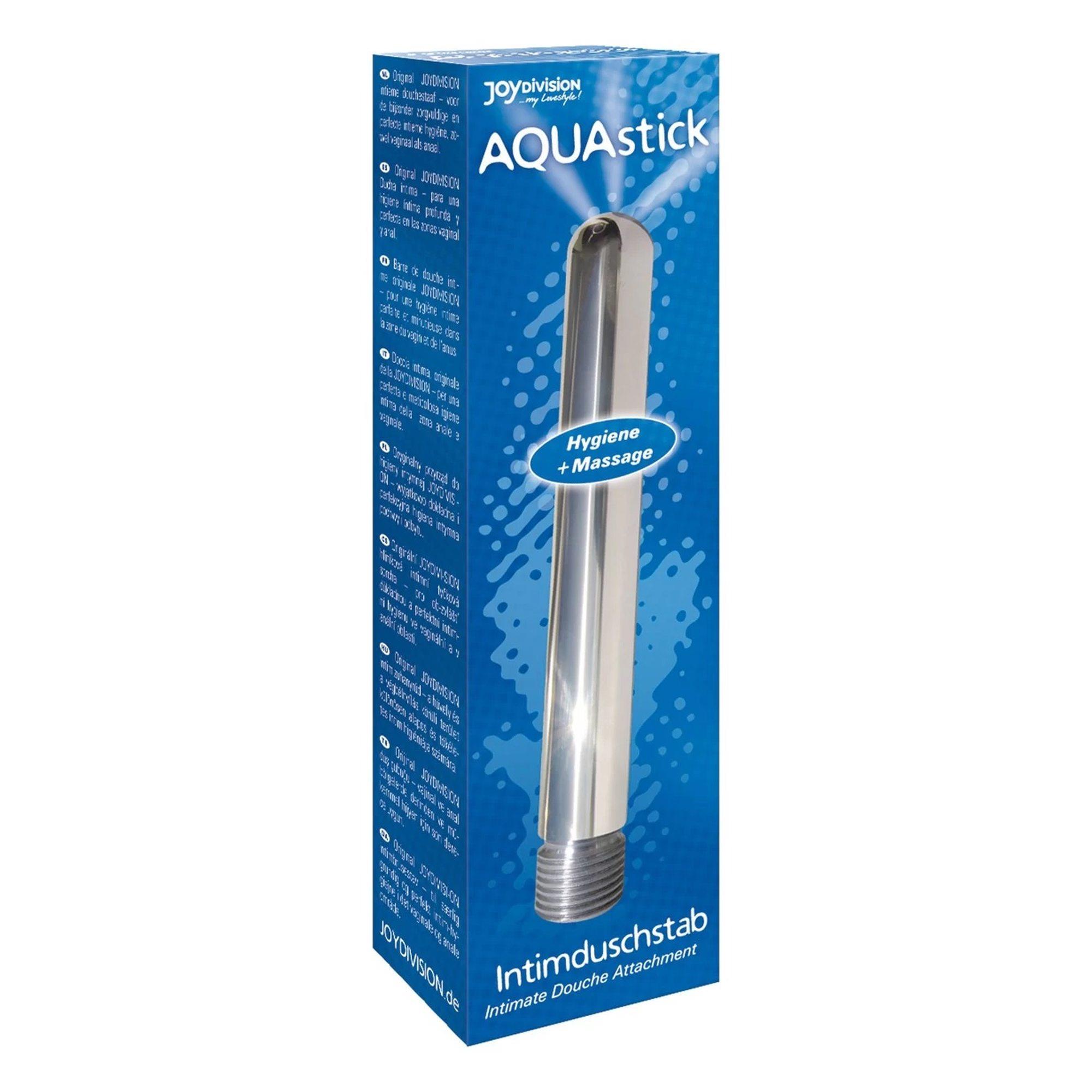 Anal/Hig-Irygator-Aquastick Intimate Douche Attachment Silver