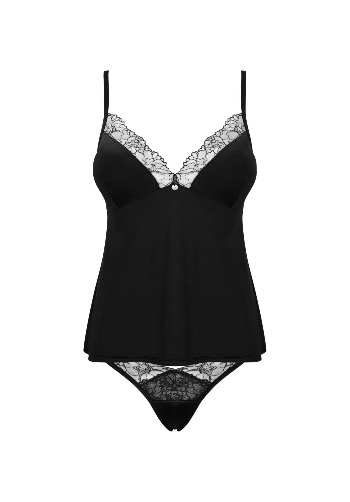 Bielizna-Bella Rou Top I Figi  M/L